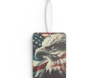 Auto-Lufterfrischer mit Auto-Duft der USA-Flagge