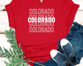 Colorado t-shirt, Colorado shirt, Colorado State t-shirt, Colorado Unisex t-shirt