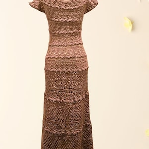 Handmade Crochet dress, Pink lace crochet dress, Boho crochet summer dress, boho crochet dress, Maxi lace crochet dress, Vintage crochet