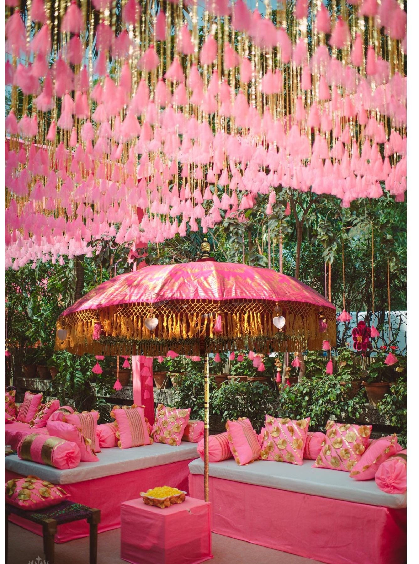 Cerise Pink - Patio Umbrella