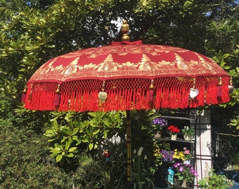 Stunning Parasol - Imperial Red