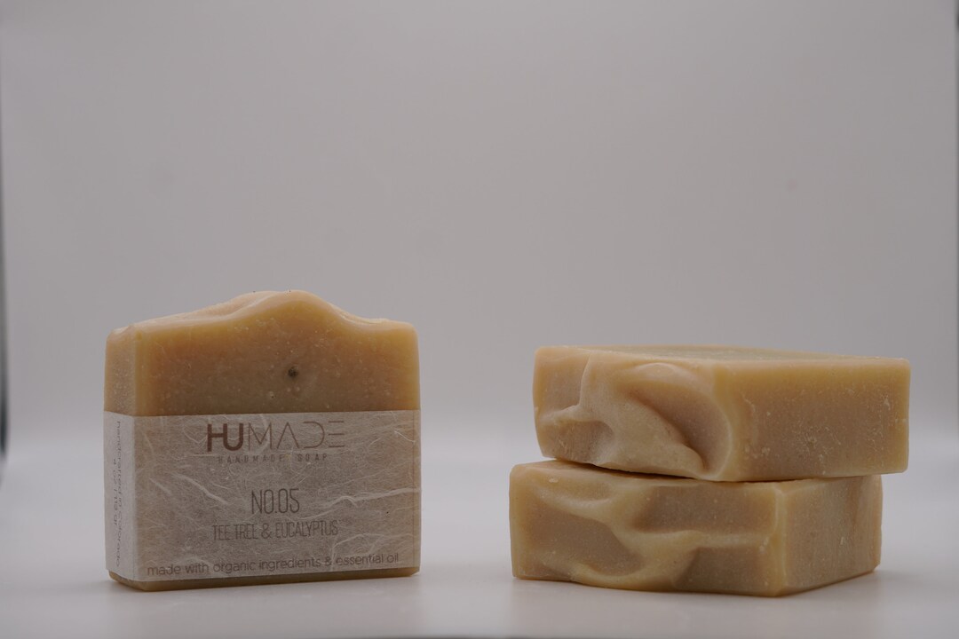 Tea Tree and Eucalyptus Soap Bar, Handmade Soap, All Natural Soap ...