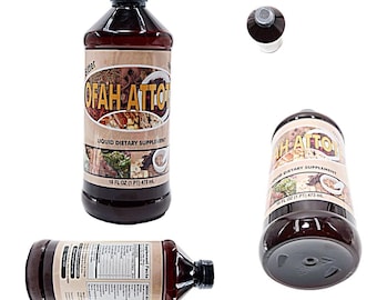 Tónico orgánico de hierbas amargas OFAH Attote – Apoyo digestivo natural – Mezcla de bienestar de 473 ml