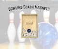Personalized Bowling Coach Gift: Team Roster Magnet