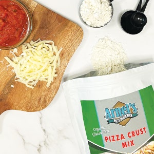 Organic Gluten-Free Pizza Crust Mix: Arnel&#39;s Originals, Crispy Thin Crust