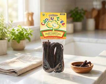 Organic Licorice Laces, Gluten-Free (4 Pack)