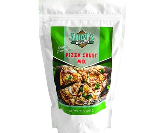 Arnel’s Originals Good and Gluten Free Pizza Crust Mix | Gluten free | Organic | non-GMO | Kosher | Gluten Free Baking | 2 pounds