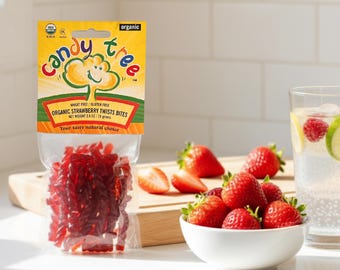 Organic Strawberry Twist Bites, Gluten-Free (4 Pack)