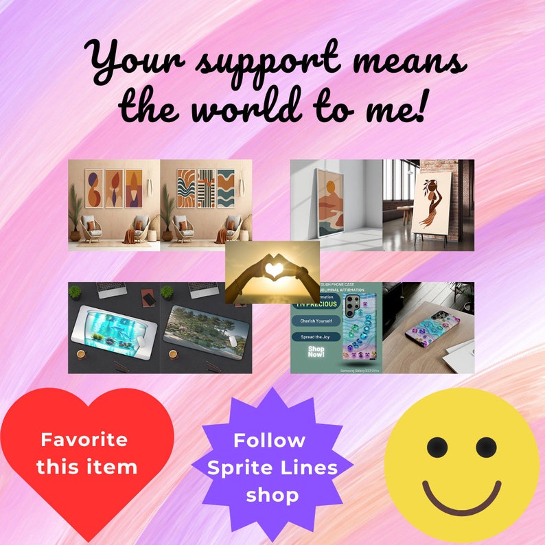 I'm Grateful 10 Subliminal Designs Printable Gift for Her Positive ...