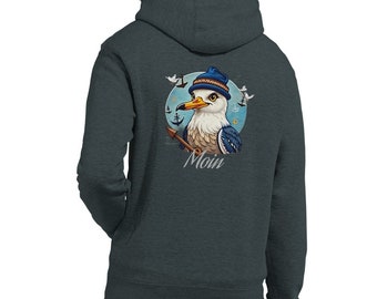 Premium Unisex-Hoodie mit Reißverschluss MOIN