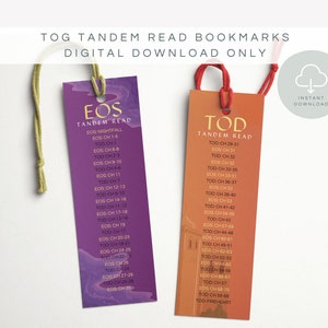 Throne of Glass Tandem Read Bookmarks, Digital Download, Tower Of Dawn, Empire of Storms, Sarah J. Maas, EOS, TOD, SJM, Booktok