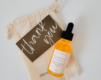 Golden Hour Face Oil | Antioxidant Jojoba, Rosehip, Sea Buckthorn Skincare