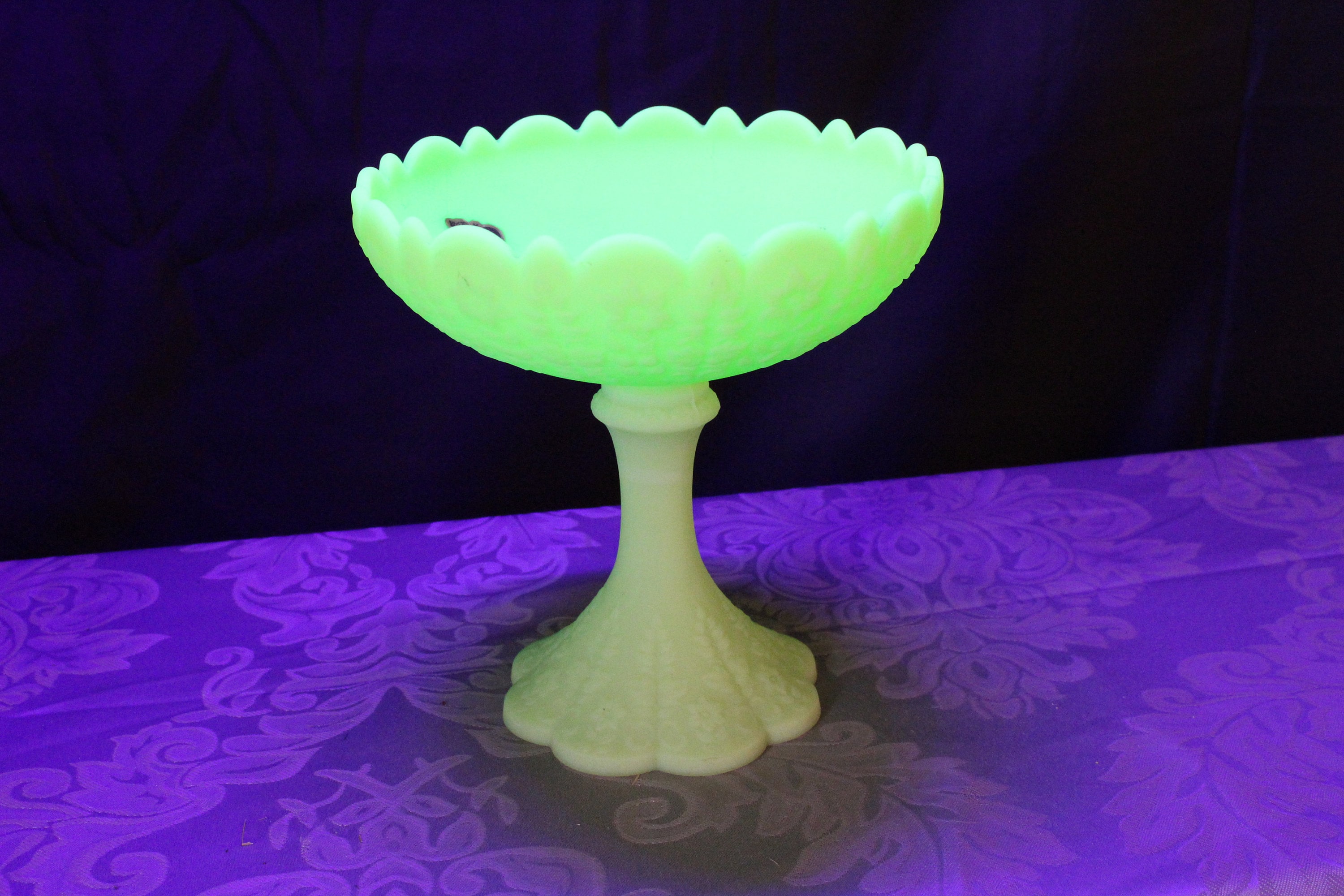 Fenton candy dish - Etsy 日本