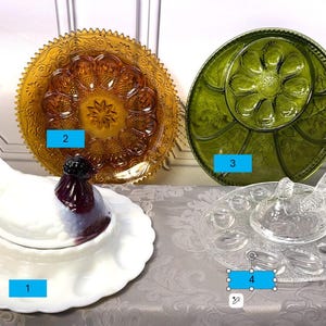 Collector&#39;s Dream: Rare as Hens Teeth Vintage Hen on a Nest Deviled Egg Platters
