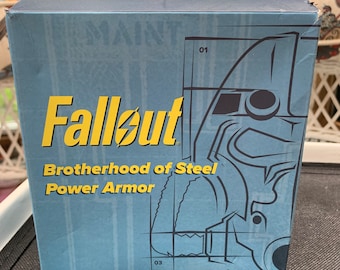 Fallout Brotherhood of the Steel Power Armor Lootcrate Figure