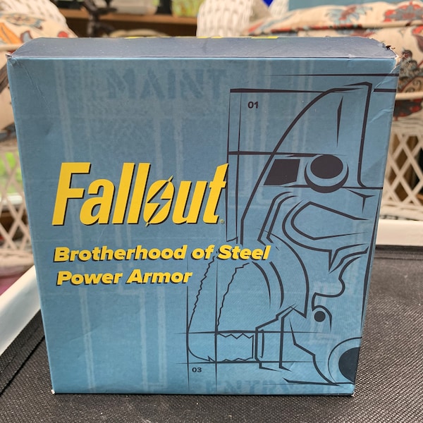 Fallout Brotherhood of the Steel Power Armor Lootcrate Figure