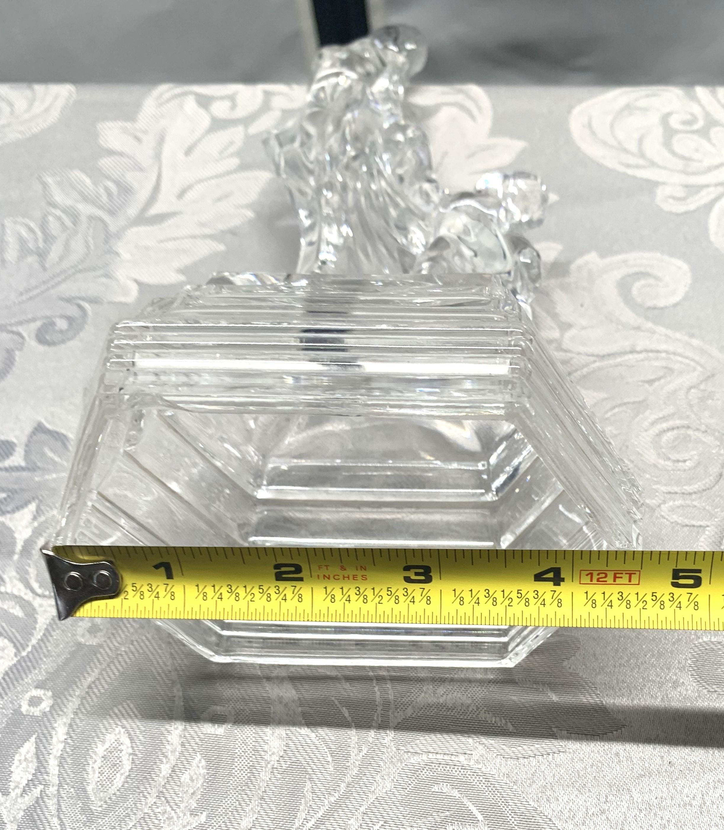 Collectable RCR Royal Crystal Rock Mother and Child Art Glass