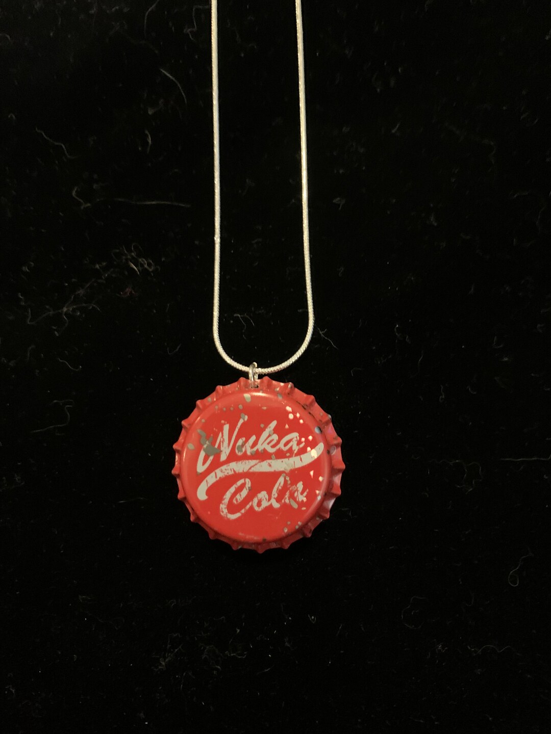 Fallout Nuka Cola Bottle Cap Necklace Etsy