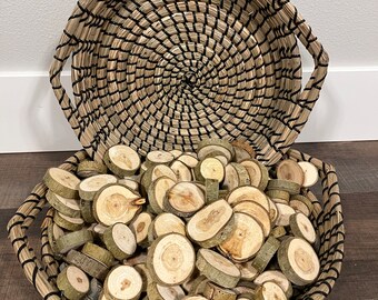 Natural Aspen Wood Slices