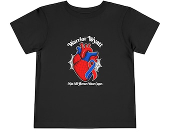 Warrior Wyatt Toddler Tee | Not All Heroes Wear Capes
