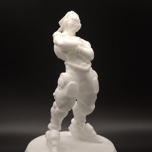 3D-geprint standbeeld geïnspireerd door Lucio | Overwatch fanart-verzamelobject