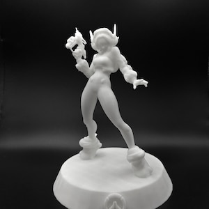 Statue imprimée en 3D inspirée de Juno | Overwatch Fan Art à collectionner