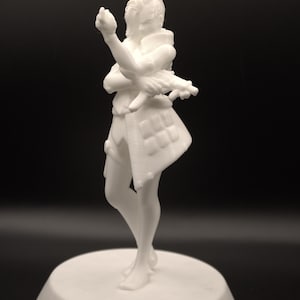3D Printed Statue Inspired by Sombra | Overwatch Fan Art Collectible