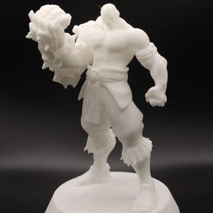 3D Printed Statue Inspired by Doomfist | Overwatch Fan Art Collectible
