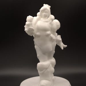 3D Printed Statue Inspired by Mei | Overwatch Fan Art Collectible