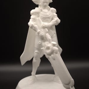 3D Printed Statue Inspired by Illari | Overwatch Fan Art Collectible