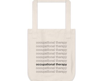 Bolso Tote Terapia Ocupacional Bolso Clínico Moderno Regreso a Clases