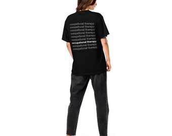 Camiseta de terapia ocupacional apilada (de gran tamaño)