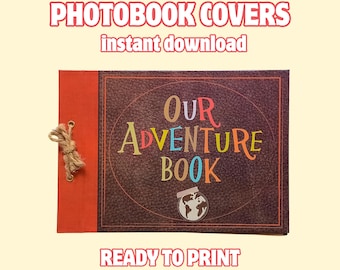 Ons Avonturenboek / Mijn Avonturenboek / Geïnspireerd door de film UP / Engelse en Spaanse versie - DIGITAAL BESTAND