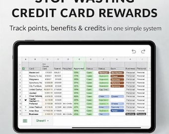Travel Rewards Tracker for Credit Cards | Maximize Points, Track Benefits & Stop Wasting Rewards