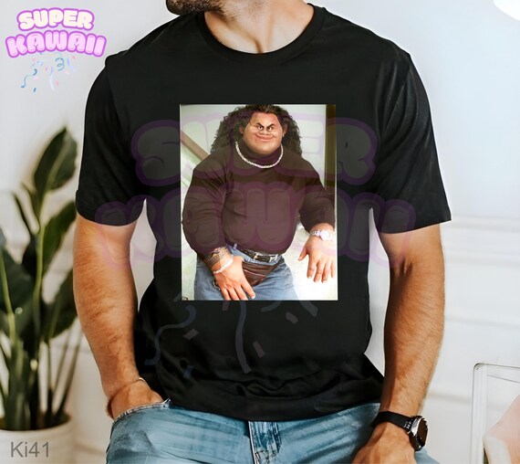 Adult T-shirt, Black Turtleneck and Fanny Pack, Funny Shirt, Gift