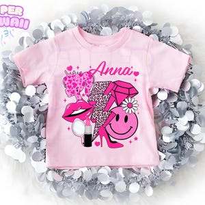 Doll Birthday Girl Shirt, Girl&#39;s Birthday Theme Party, Personalized Family Shirt, Gift for Girls, Unisex Shirt KI63