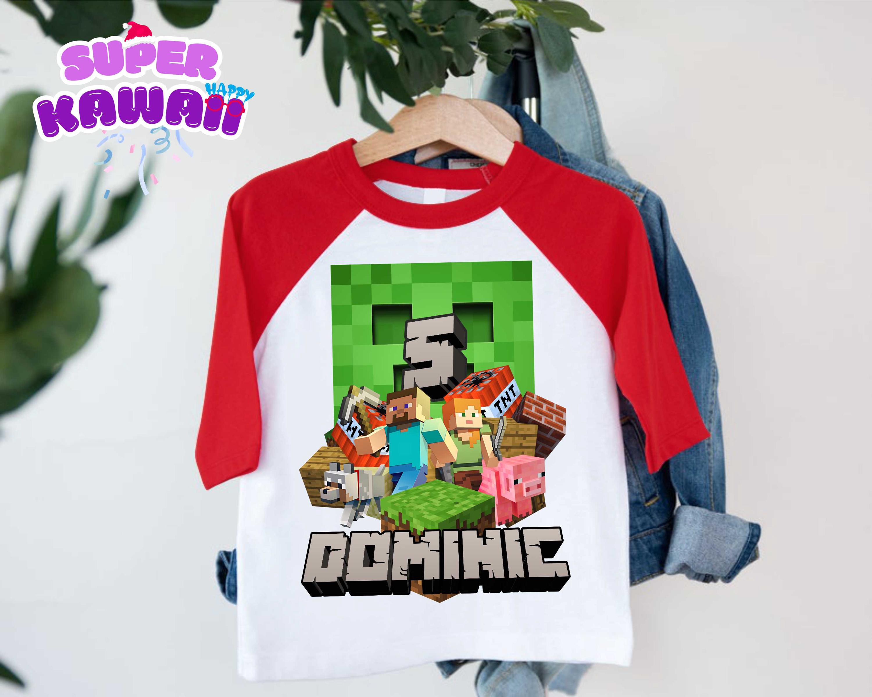 Custom Game Birthday Shirt - SuperKwaii