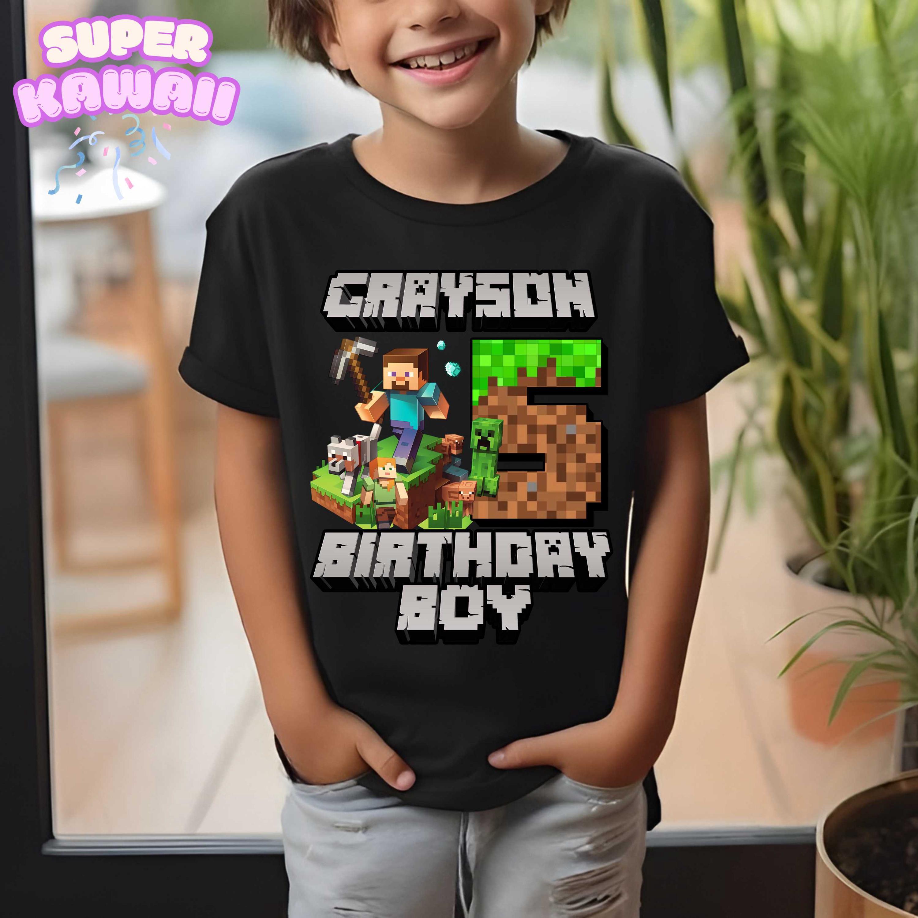 Custom Game Family Tee (SuperKwaii)