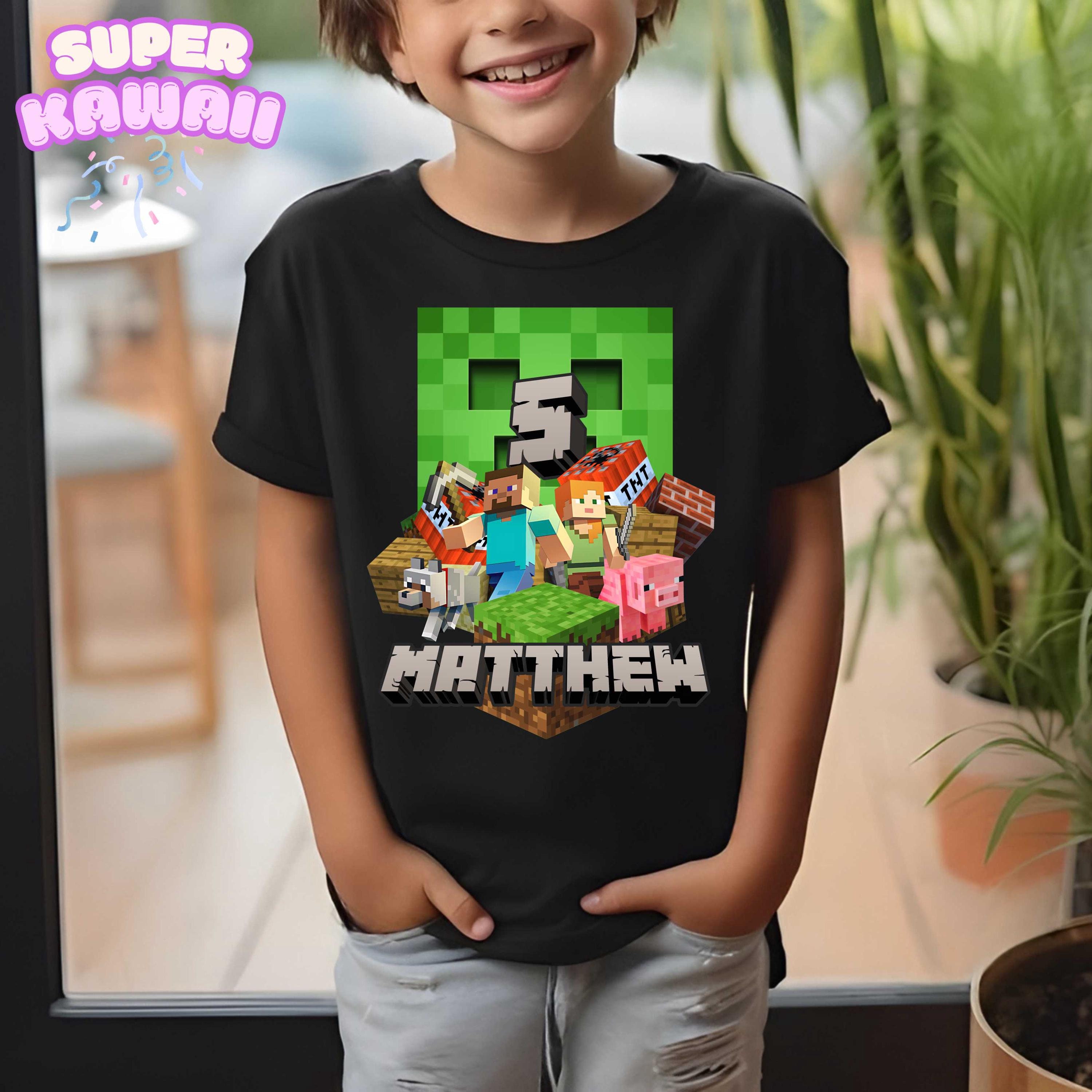 Custom Game Birthday Shirt