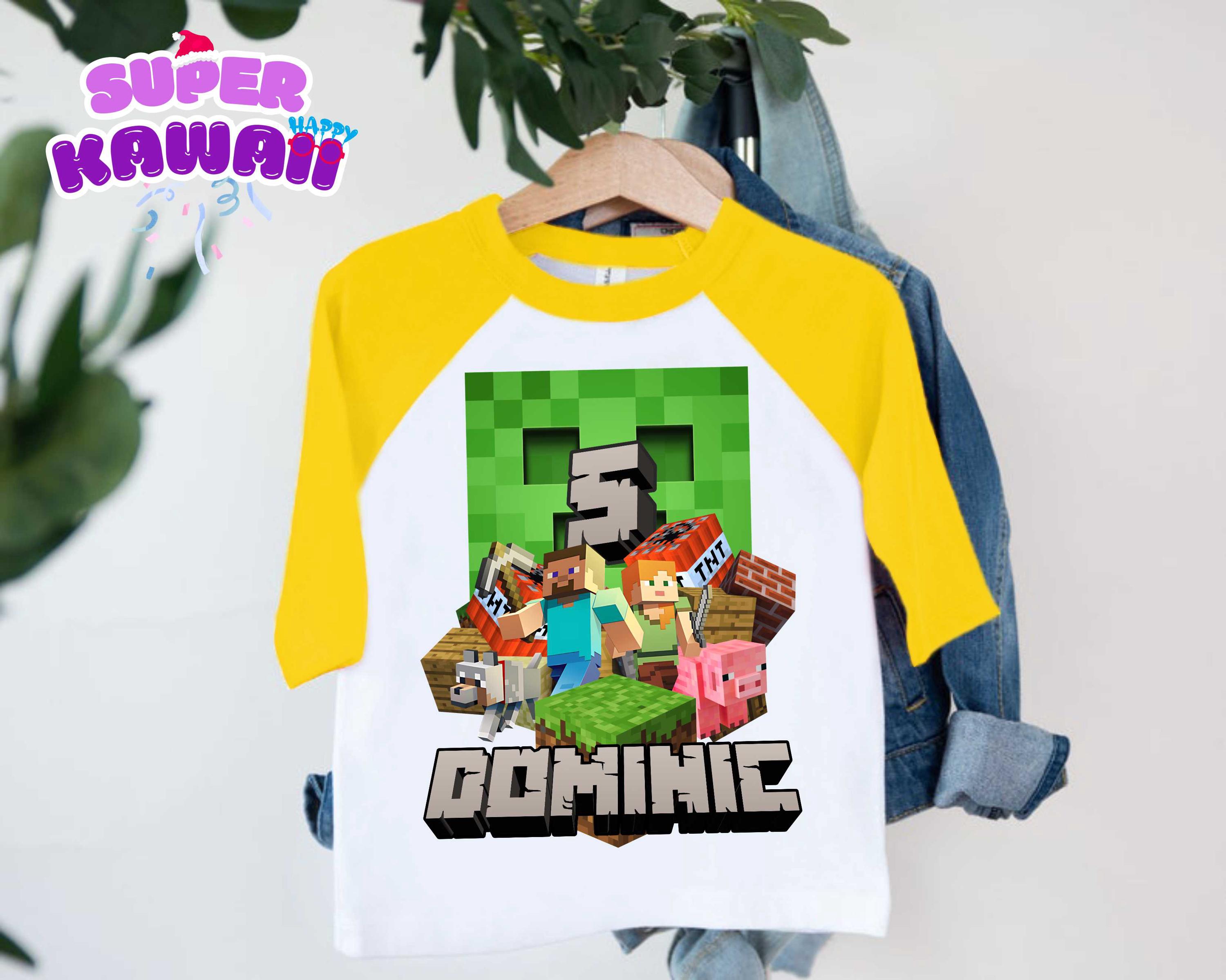 Custom Game Birthday Shirt - SuperKwaii