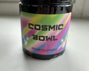Tazón Cósmico - slime crujiente - slime neón - slime negro - slime de bolos - regalos para niños - regalos para ella - regalos para él - regalos para fiestas