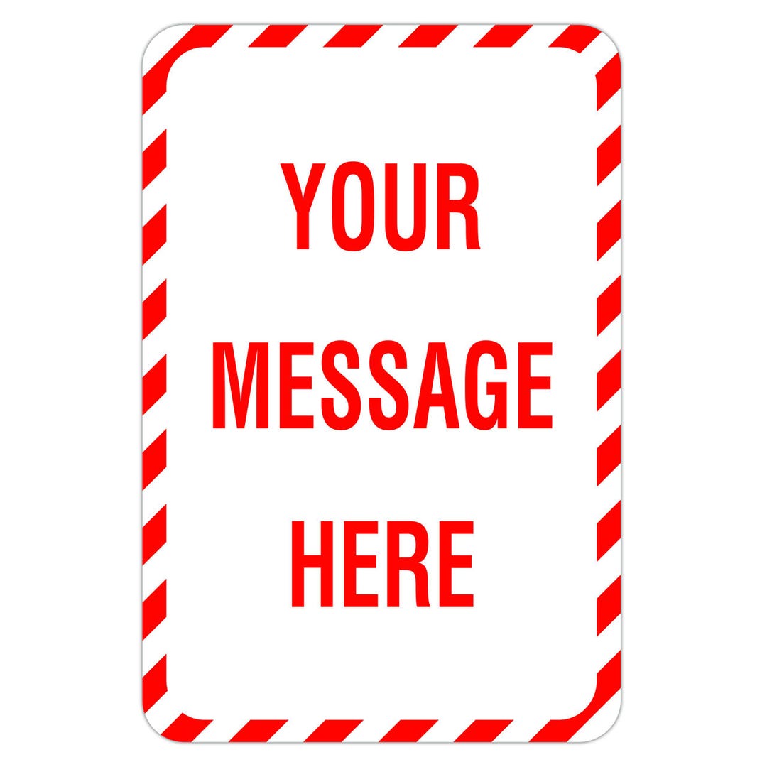 Write A Message Sign YOUR MESSAGE HERE, Aluminum Sign, Metal Sign, Street Sign, Outdoor Sign ...
