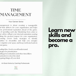 E-BOOK : Time Management Digital Download Authored by a collective of high quality and renowned industry experts. image 2