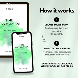 E-BOOK : Time Management Digital Download Authored by a collective of high quality and renowned industry experts. image 5