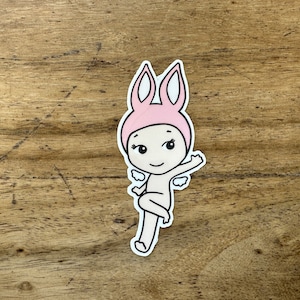 Sonny Angel Rabbit Waterproof Holographic Vinyl Sticker