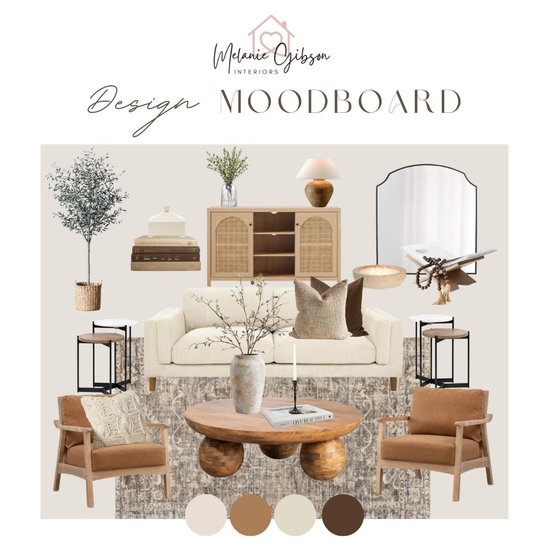 Personalized Moodboard and Shopping List for Your Dream Space! - Etsy