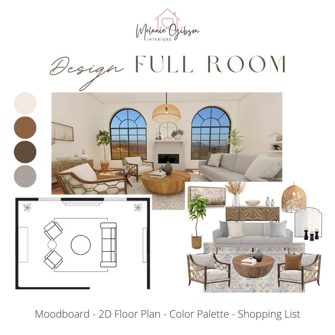 Full Room Interior Design 2D Interior Design Interior Design One Room