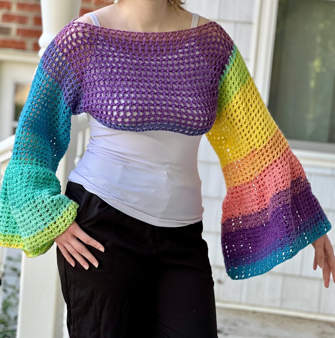Crochet Bolero Top - Etsy