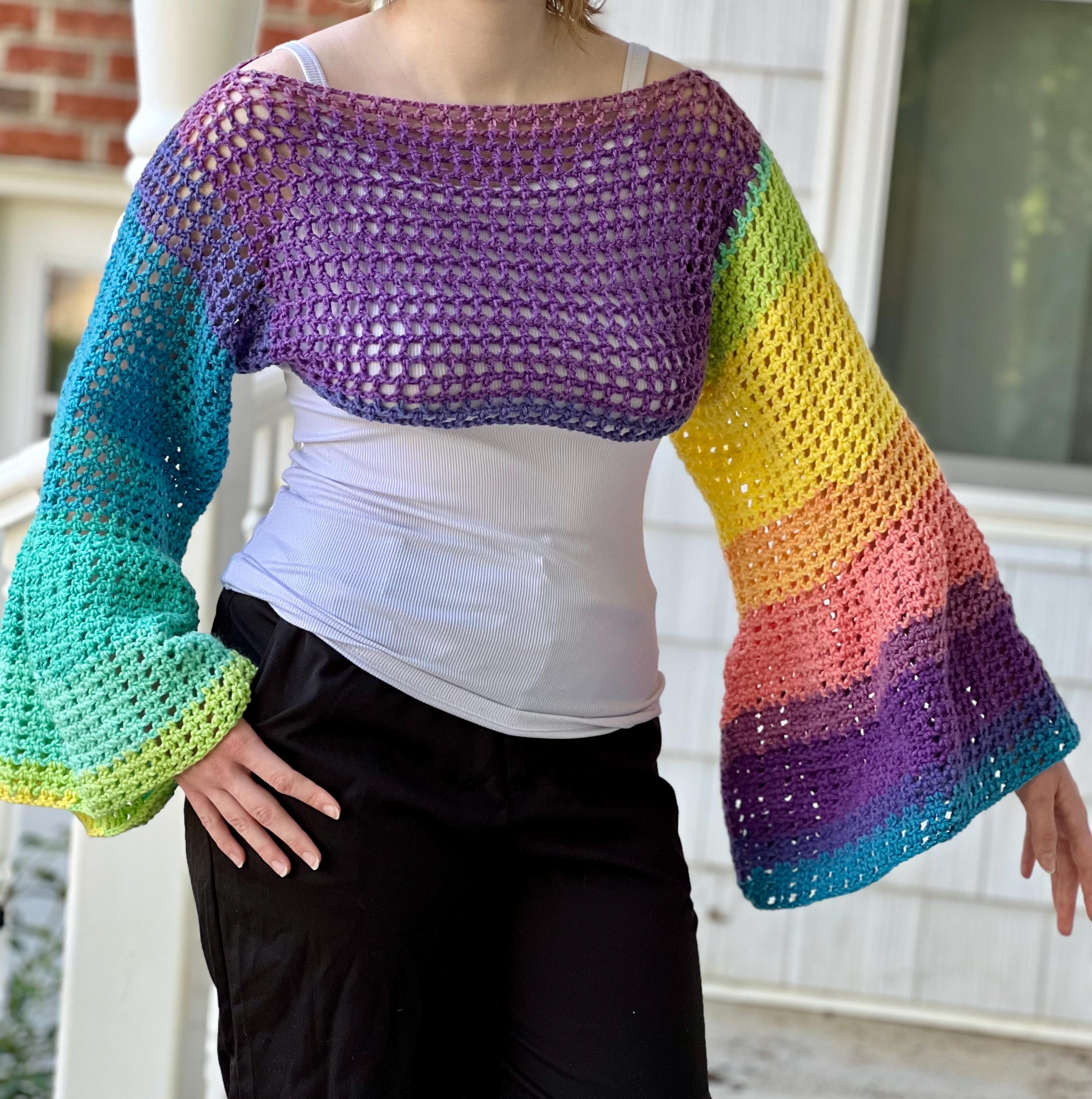 【SCULPTOR】★ Handmade Crochet Bolero Top Crochet Bolero Top - Etsy