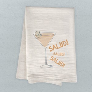 Salud - Paño de cocina de algodón, paño de cocina de saco de harina, decoración de cocina, paño de cocina, 68 x 68 cm imagen 1